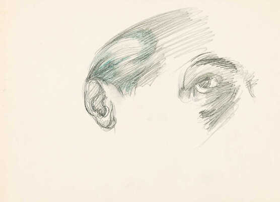 Никритин Соломон Борисович. Набросок к автопортрету